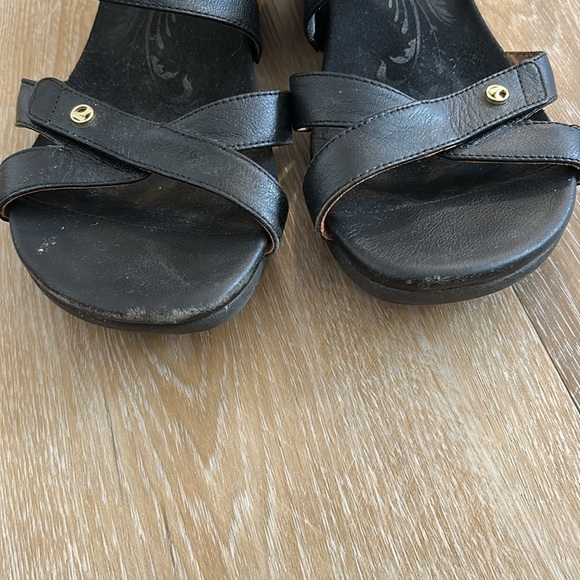 Revere Casablanca Leather Multi Strap Wedge Sandals - Picture 8 of 10